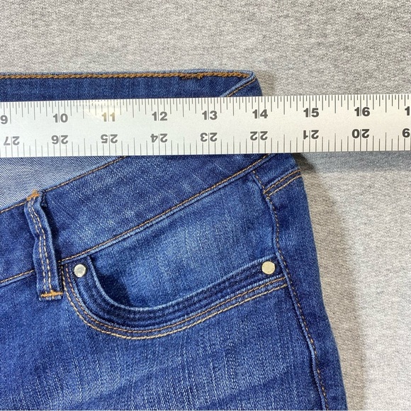 White House Black Market Blue Boot Cut Jeans - Picture 13 of 15
